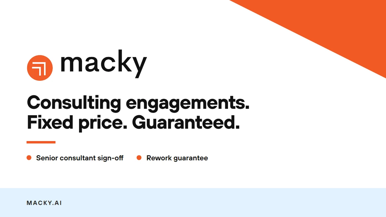 Macky AI looping video